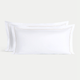 Set of 2 Pillowcases Egyptian Cotton Percale 400TC | Carmel White