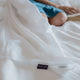 Egyptian Cotton Flat Sheet Percale 400TC | White