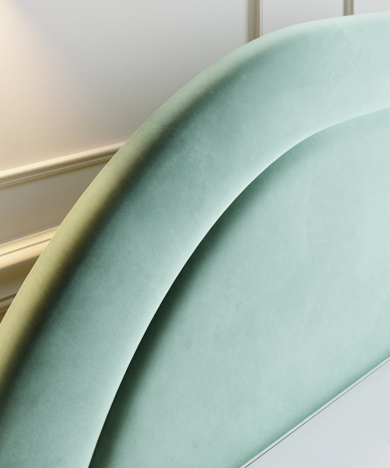 Bibury Cotswolds Headboard - Nobilis Velours