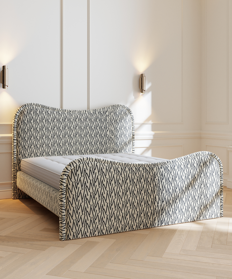 Vendôme Paris Headboard - Reyes Ebony