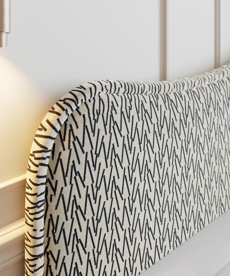 Vendôme Paris Headboard - Reyes Ebony