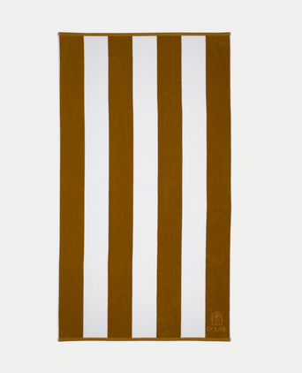 Hotel Beach Towel Mustard 100x180 cm
