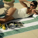 Hotel Beach Towel Sage Manor 100x180 cm