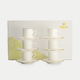 18-piece Tokyo Design Studio Espresso Set – Nippon White Gold Rim