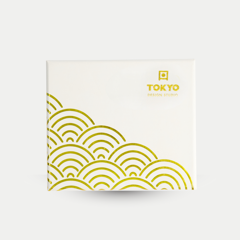 6-delige Tokyo Design Theelepels Set - Golden Rim