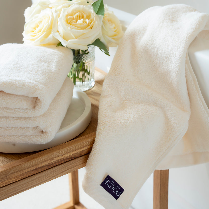 Towel zero-twist cotton 50x100 cm (2 pcs) | Cream