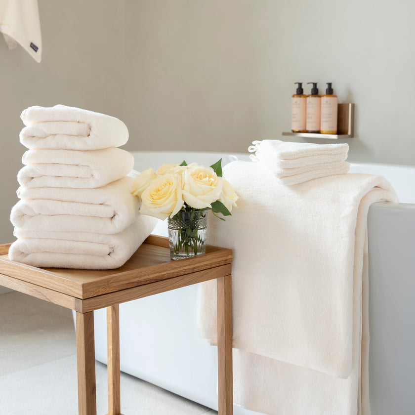 Towel set Spa Complete (10 pcs) | Cream