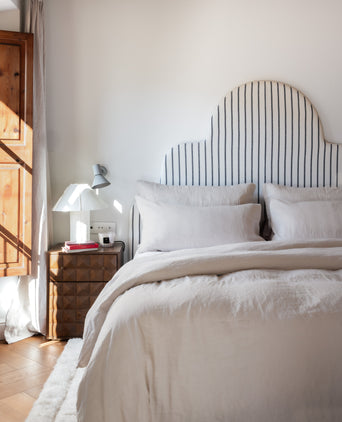 Duvet Cover 100% Washed Linen | Oat | Outlet