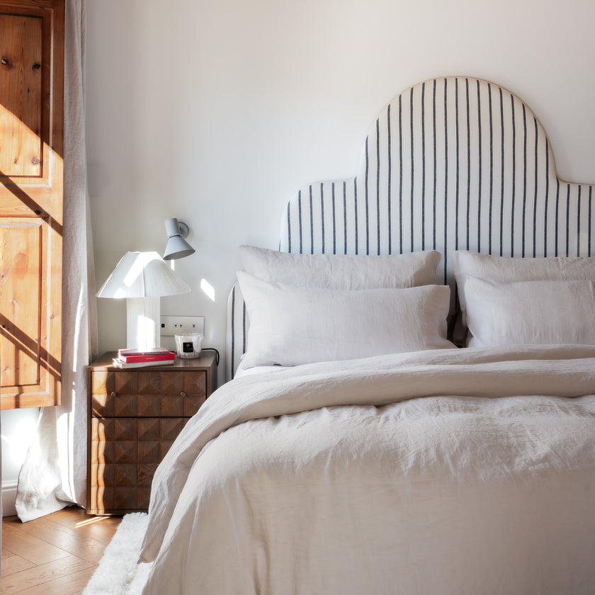 Duvet Cover 100% Washed Linen | Oat | Outlet