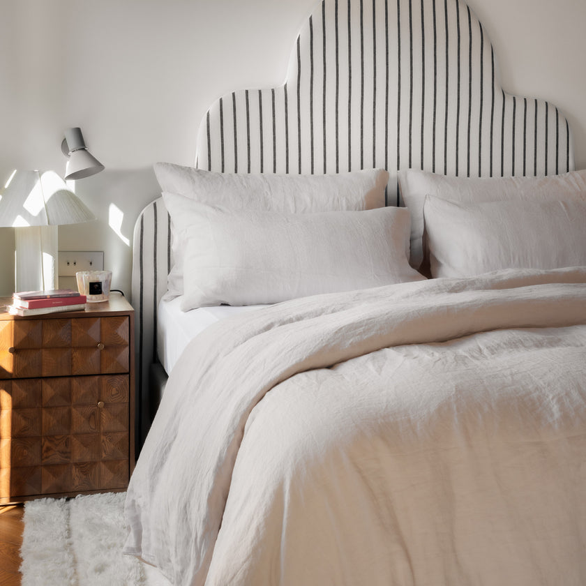 Duvet Cover 100% Washed Linen | Oat | Outlet
