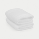 Guest towel zero-twist cotton 40x60 cm (2 pcs) | White