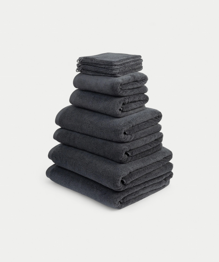 Towel set Spa Complete (10 pcs) | Anthracite