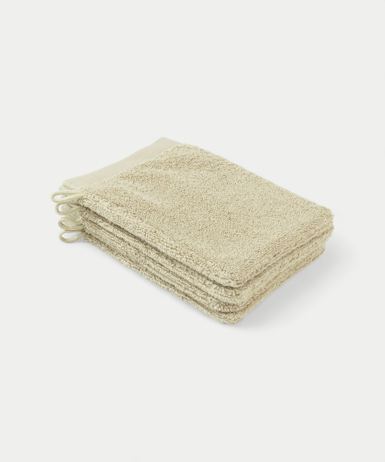 Washcloth Pebble Beach 16x21 cm | Set of 4