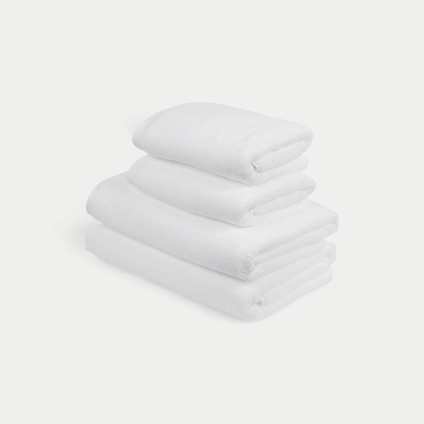 Towel set Essential (4 pcs) | White