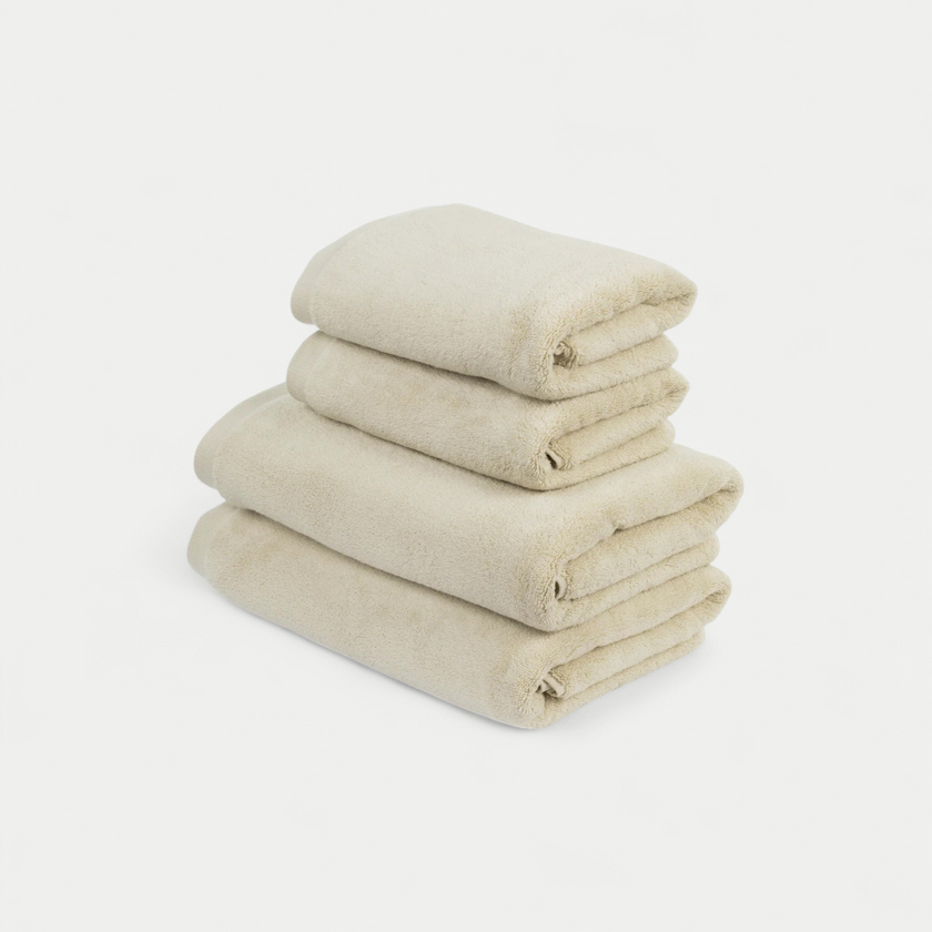 Towel set Essential (4 pcs) | Pebble Beach