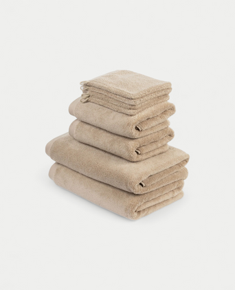 Towel Set Deluxe (8 pcs) | Latte