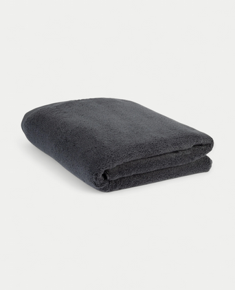 Towel zero-twist cotton 100x150 cm | Anthracite