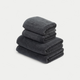 Towel set Essential (4 pcs) | Anthracite