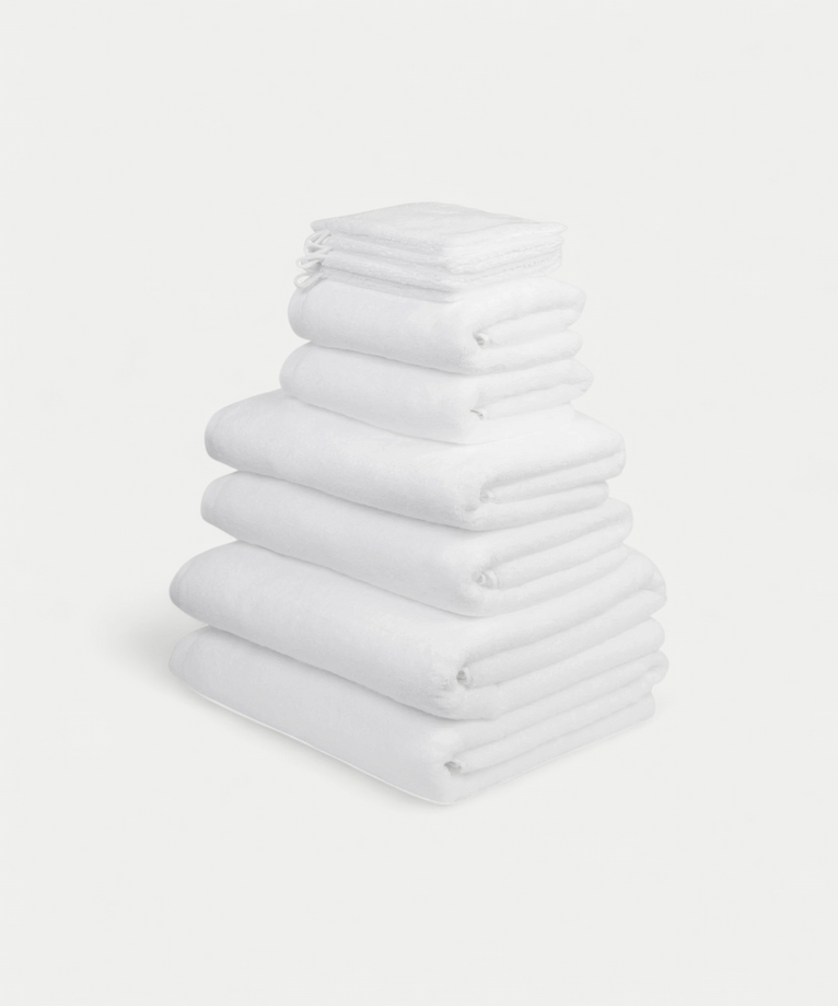 Towel set Spa Complete (10 pcs) | White