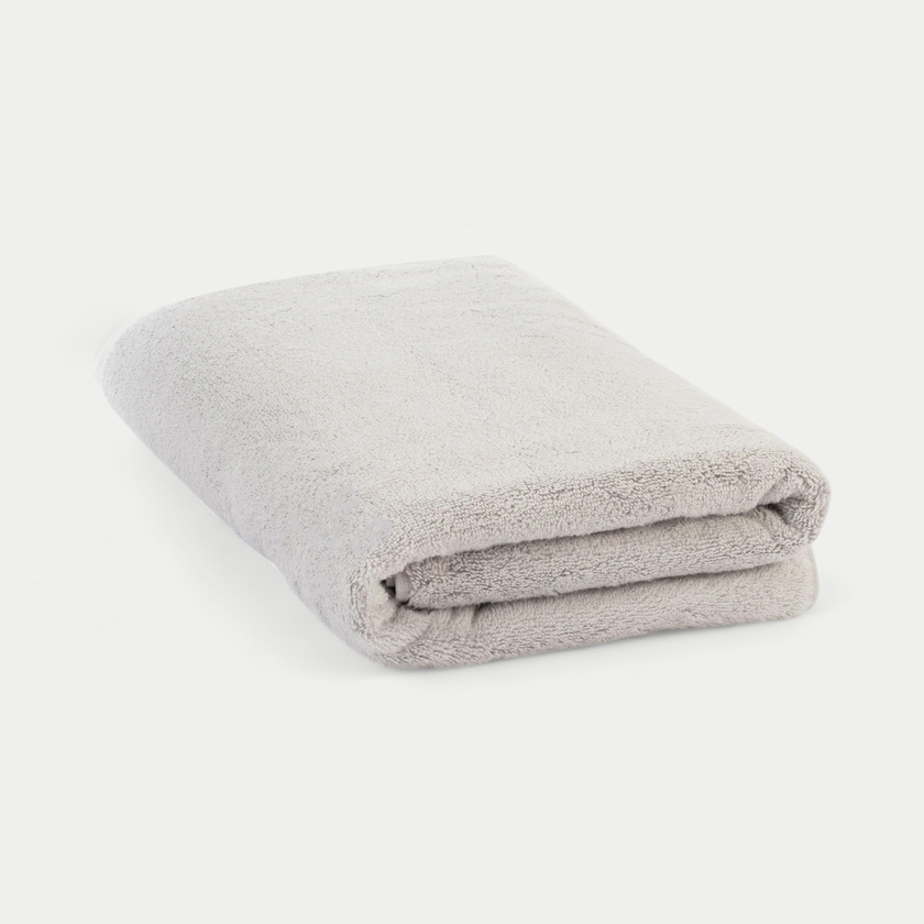 Towel zero-twist cotton 70x140 cm | Silver Grey